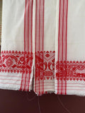 Bihuwan Festive Gamosa — Handwoven Assam GI Weave